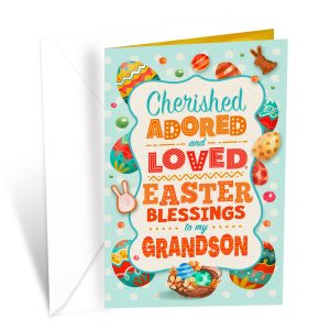 Easter Card For Grandson