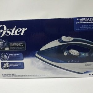 Oster GCSTSP6203 BLUE Steam Iron 220 Volts (Not for USA - European Cord)