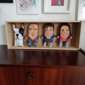 Caixa 4x Boneco 20cm