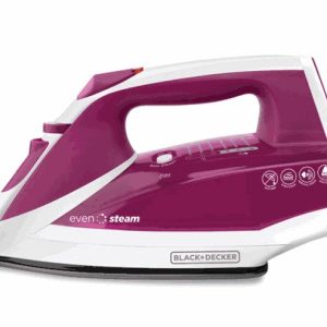Black+Decker IR2011 1200 Watt Non-Stick Steam Iron, 220V (Not For USA)